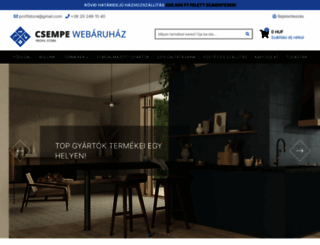 csempe-webaruhaz.hu screenshot