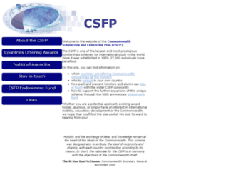 csfp-online.org screenshot