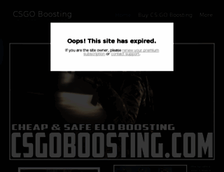 csgoboosting.com screenshot