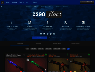 csgofloat.com screenshot