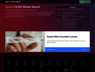 csgostickersearch.com screenshot