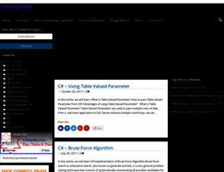 csharpstar.com screenshot