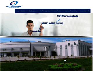 cshpharmagroup.com screenshot