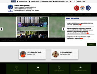 csir.res.in screenshot