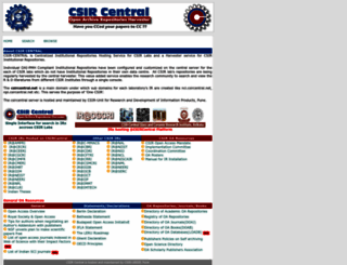 csircentral.net screenshot