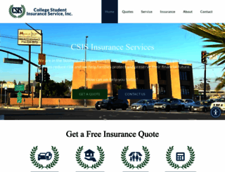 csisinsurance.com screenshot