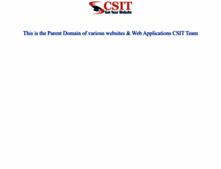 csit.in screenshot