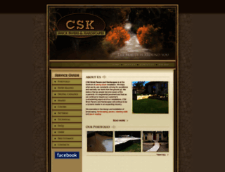 cskpavers.com screenshot