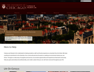 csl.uchicago.edu screenshot