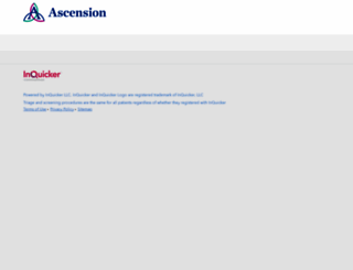 csm-ascensionhealth.inquicker.com screenshot