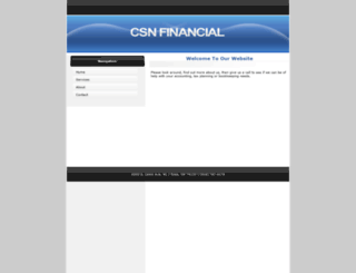 csn-financial.com screenshot