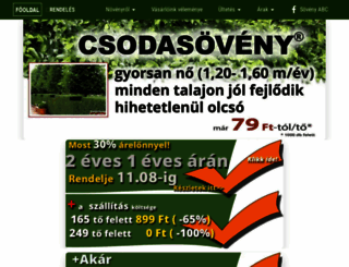 csodasoveny.hu screenshot