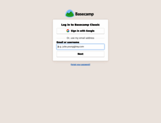 csoresearchcom.basecamphq.com screenshot