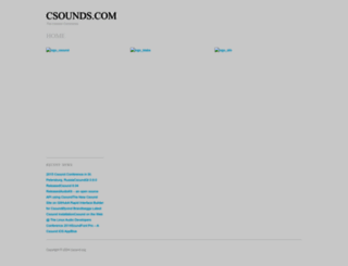 csounds.com screenshot
