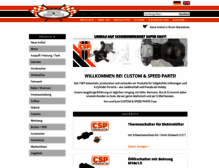csp-shop.de screenshot