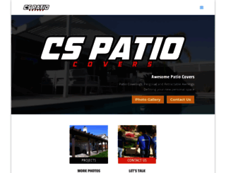 cspatiocovers.com screenshot