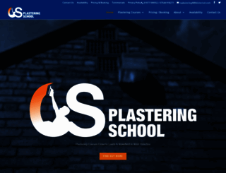 csplasteringschool.co.uk screenshot