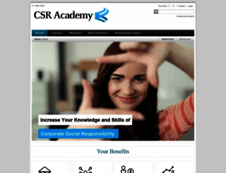 csr-academy.org screenshot