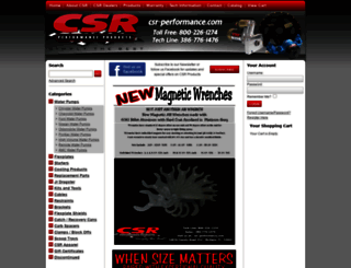 csr-performance.com screenshot