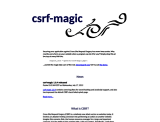 csrf.htmlpurifier.org screenshot