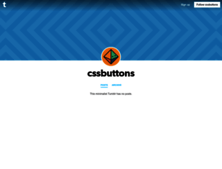 cssbuttons.tumblr.com screenshot