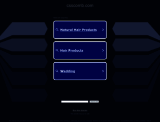 csscomb.com screenshot