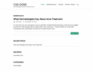 cssdose.com screenshot