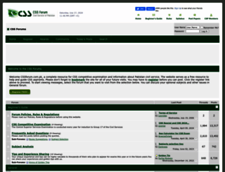 cssforum.com.pk screenshot