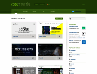 cssmania.com screenshot