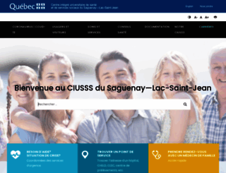 csss-chicoutimi.qc.ca screenshot