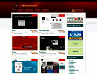 cssshowcases.com screenshot