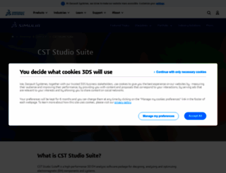 cst.com screenshot