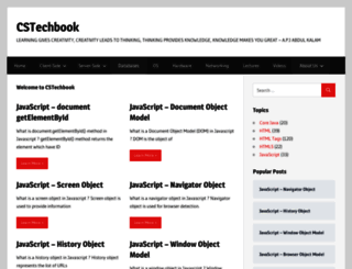cstechbook.com screenshot