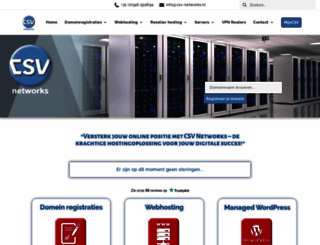 csv-networks.nl screenshot