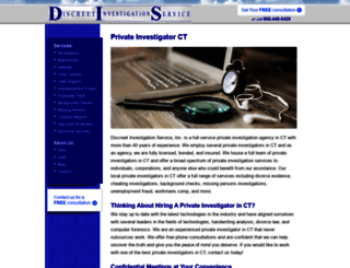 ct-private-investigator.com screenshot