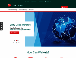 ctbcbankusa.com screenshot