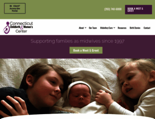 ctbirthcenter.com screenshot