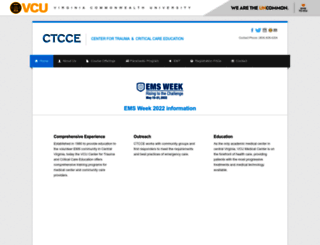 ctcce.vcu.edu screenshot