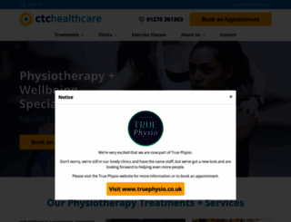ctchealthcare.co.uk screenshot