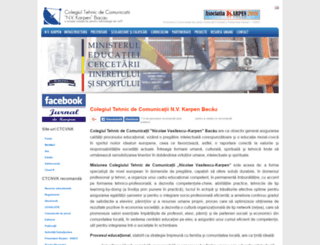 ctcnvk.ro screenshot