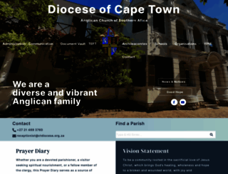 ctdiocese.org.za screenshot