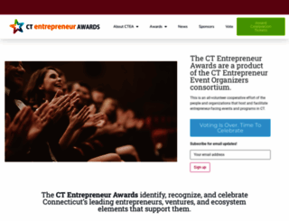 ctentrepreneurawards.com screenshot