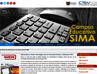 ctevunicartagena.edu.co screenshot