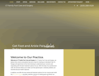 ctfamilyfoot.com screenshot
