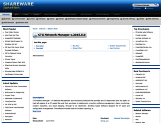 ctg-network-manager.sharewarejunction.com screenshot