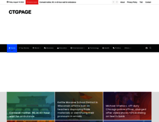 ctgpage.com screenshot
