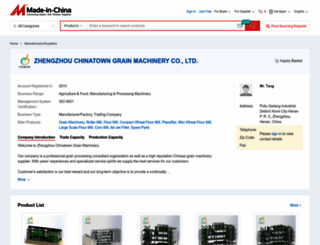 ctgrain.en.made-in-china.com screenshot