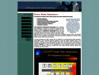 cti-simulation.com screenshot