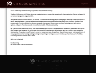 ctimusic.org screenshot