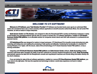 ctisoftware.com screenshot